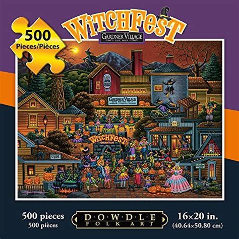 Gardner village witch themed puzzle challenge